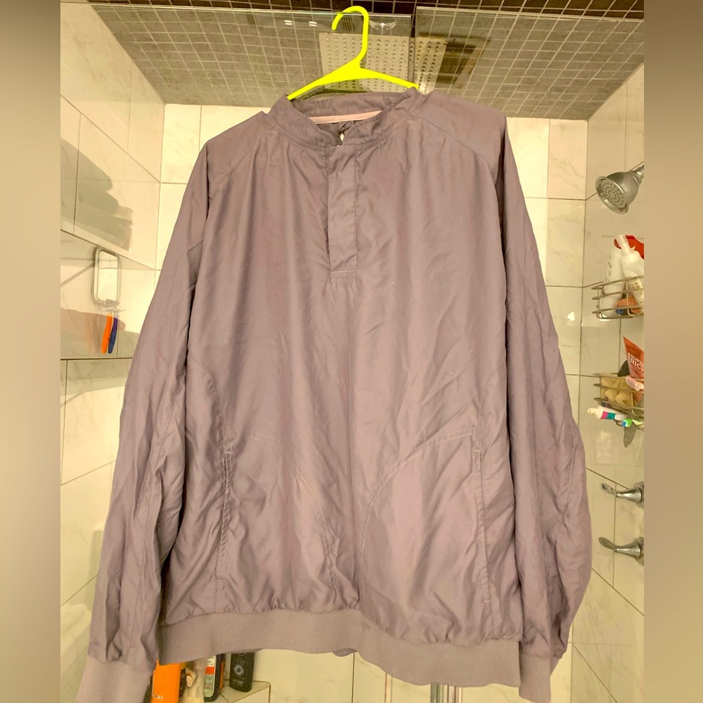 Men’s vintage Sunice Gray Pullover Jacket Size L